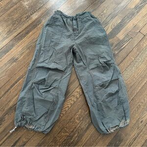 Urban Outfitters Olive/ tie dye Cargo parachute Pants